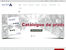 Tablet Screenshot of addi-data.fr
